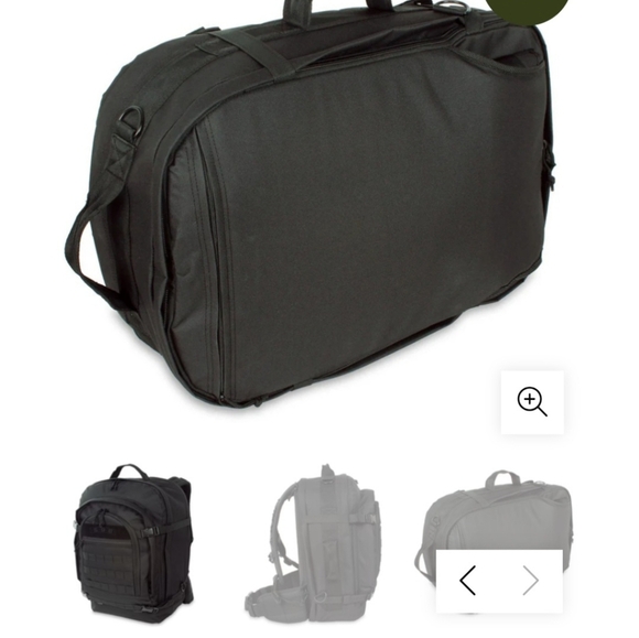 Sandpiper of California Black Military Mens Hiking Bugout Bag NEW - Picture 14 of 16